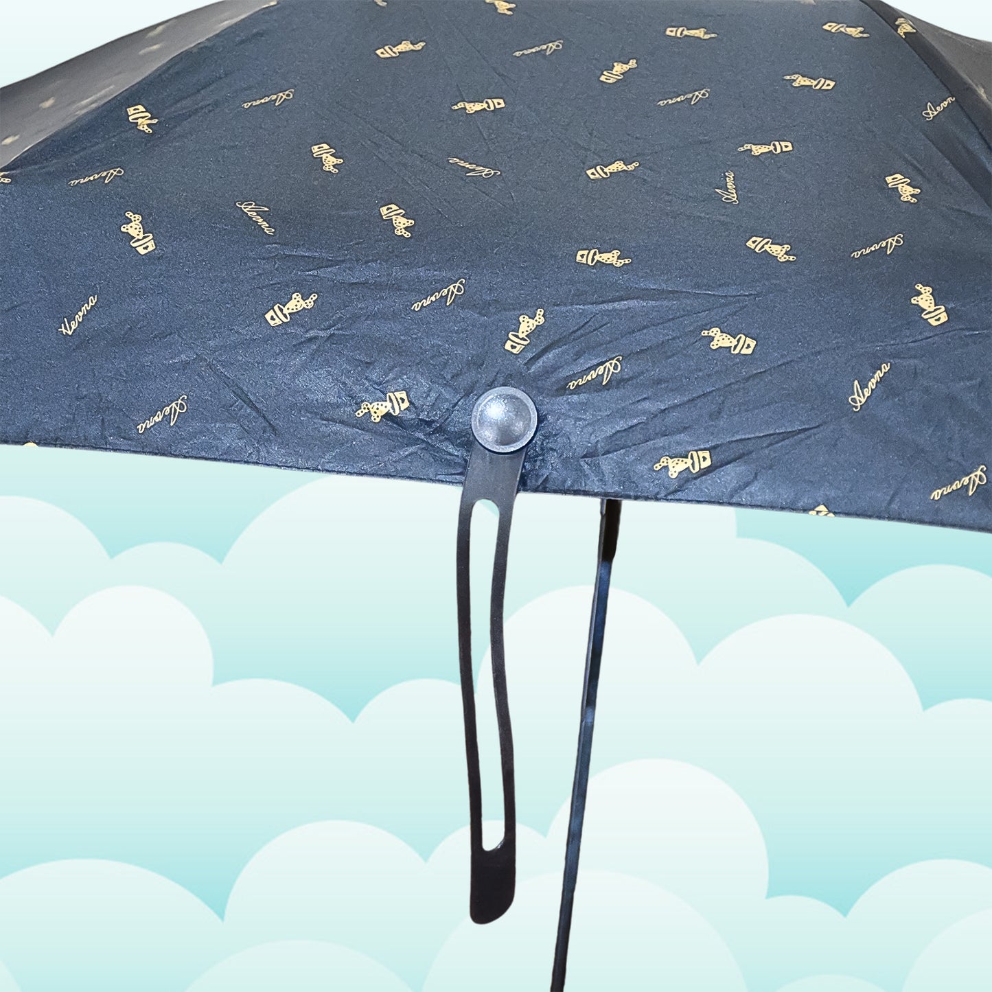 8562 3-fold Umbrella Summer Sun And Rain Protectionfoldable Cute Umbrella Uv Protection Rain Sun Umbrella Travel Accessories Umbrella For Children Girls And Boys (1 Pc With Zip Case)