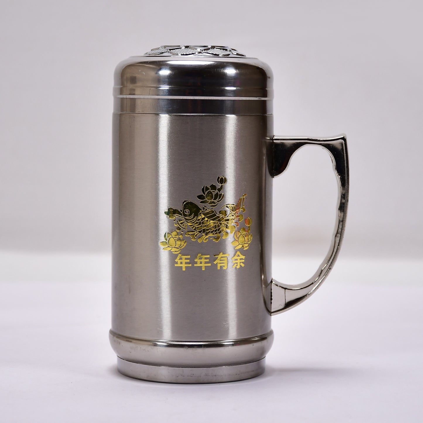 6759 Double Stainless Steel Mug Bottle For Travel Home Office School 400ml