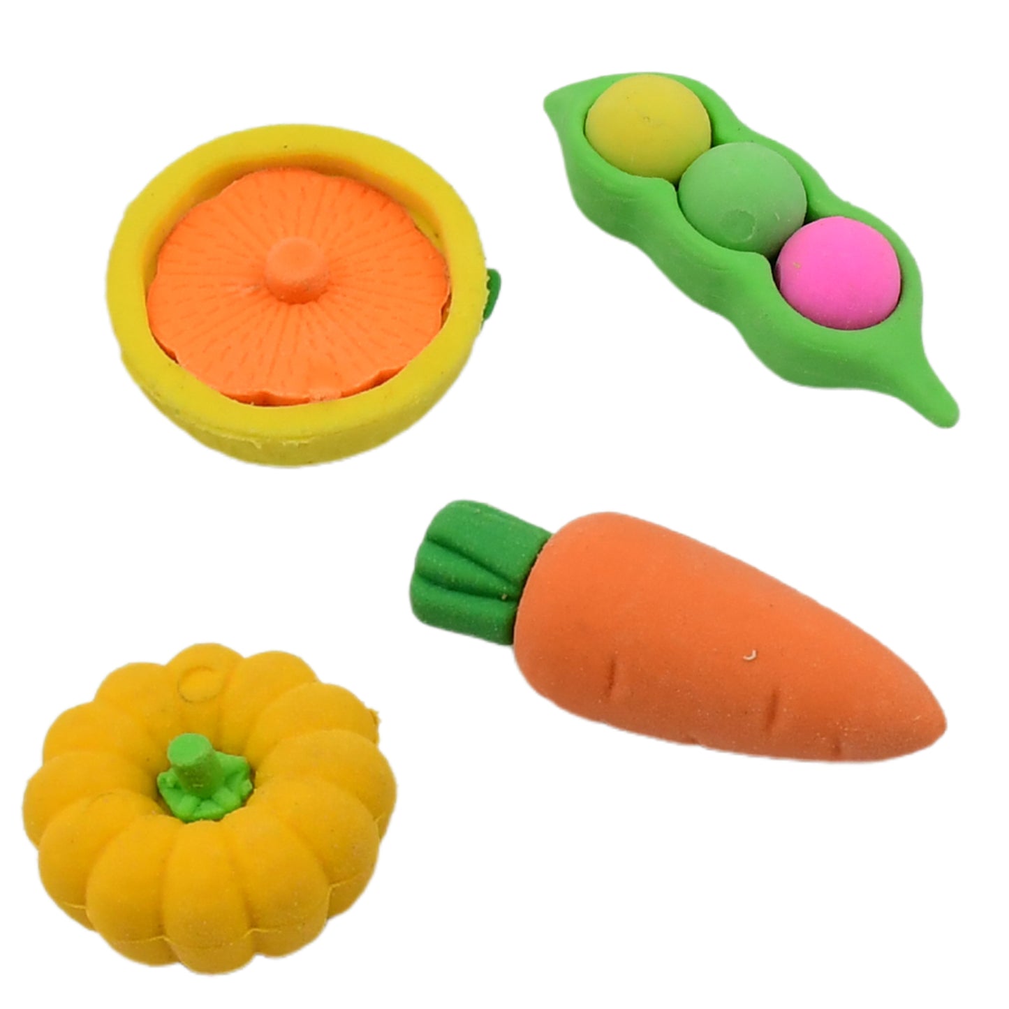 Mix Design Fancy Stylish Colorful Erasers (1 Set 4 Pc Set)