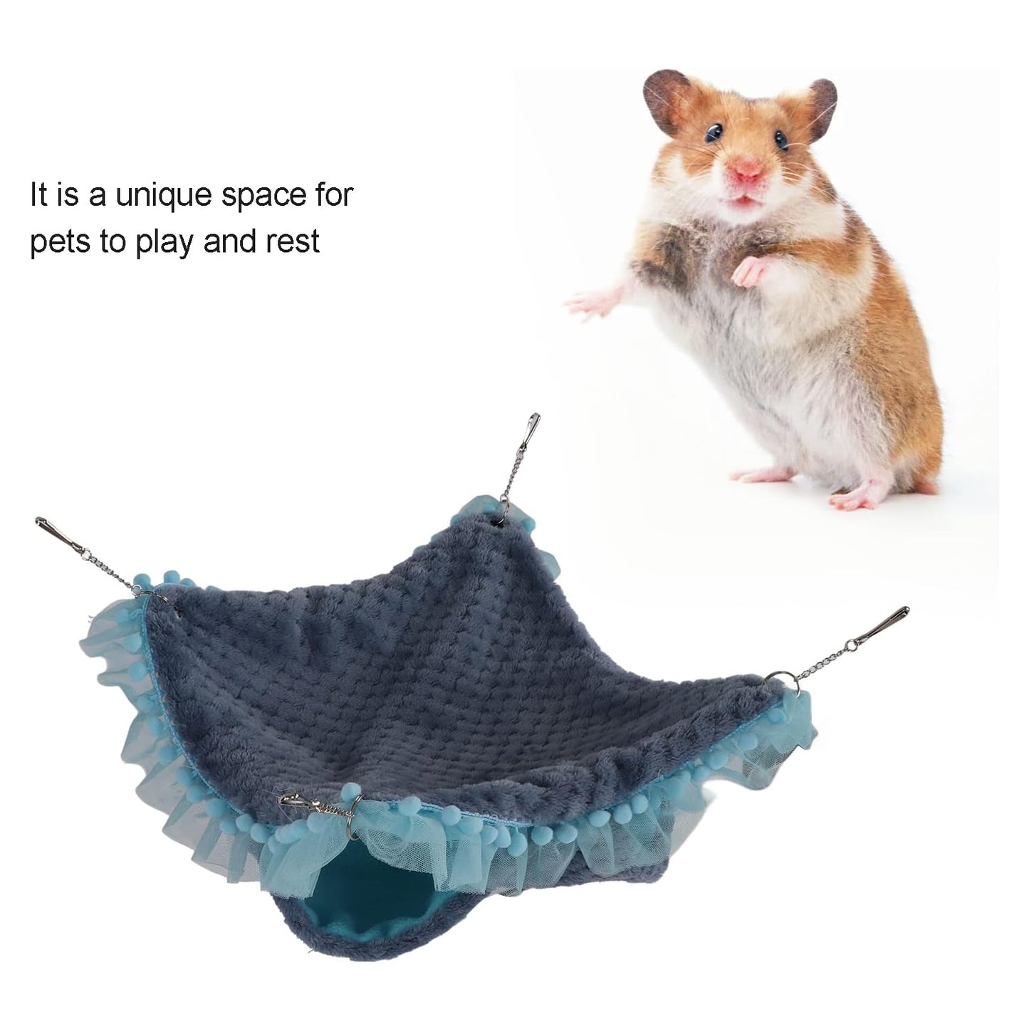 2 Layer Pets Soft Hammock (1 Pc 3535 Cm)
