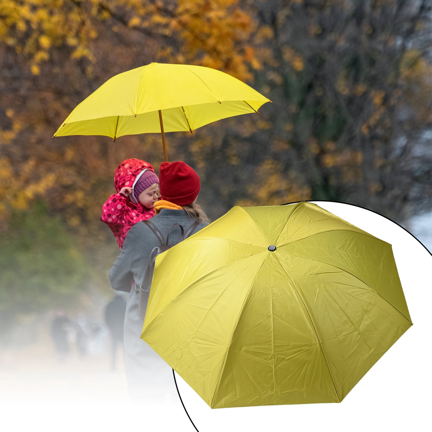 Vegetable Shaped Folding Umbrella Plastic Case Creative Fashion Folding Mini Sun Shade Rain Umbrella Unique Umbrella Sun Uv Protection Cute Design (1 Pc)