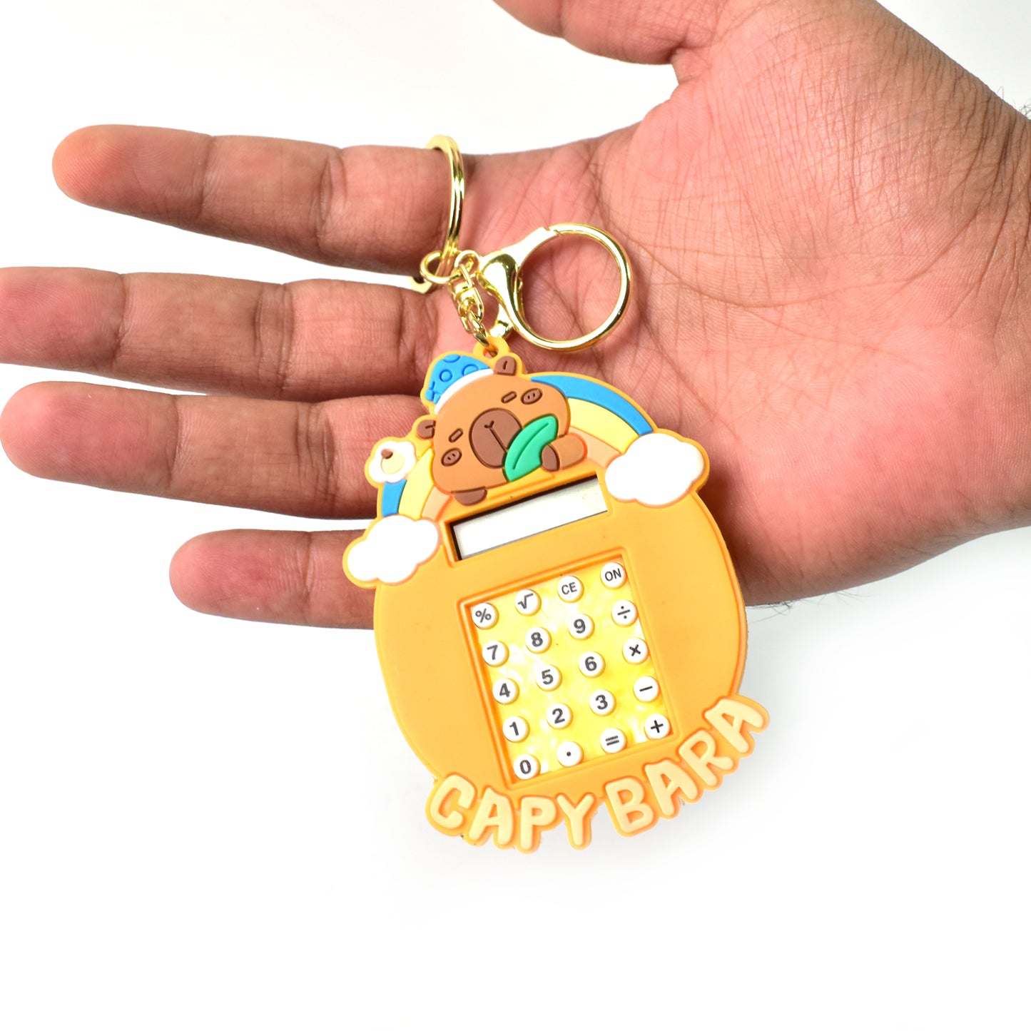Mini Digital Calculator Keychai(1 Pc Mix Design)
