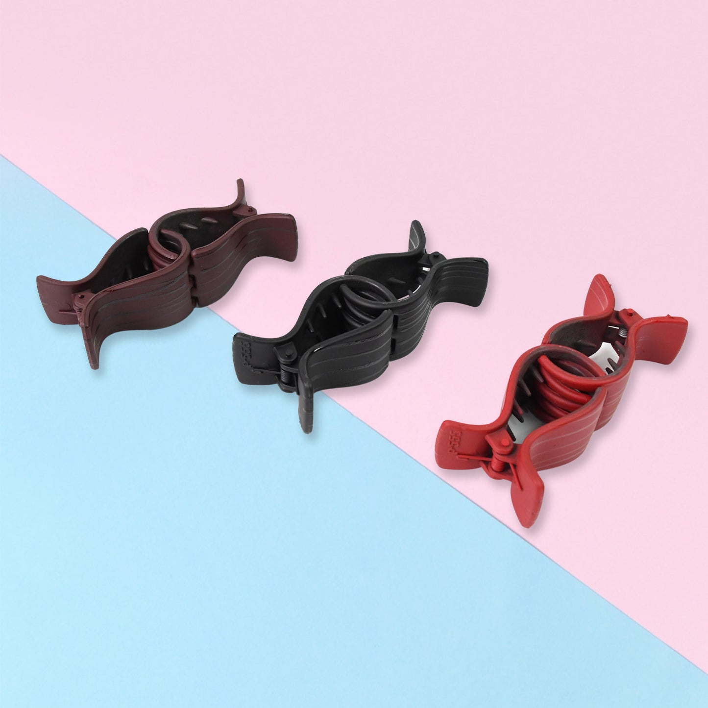 Big Hair Clips For Girls Kids Hair Accessories (6 Pcs Set Multi Color)