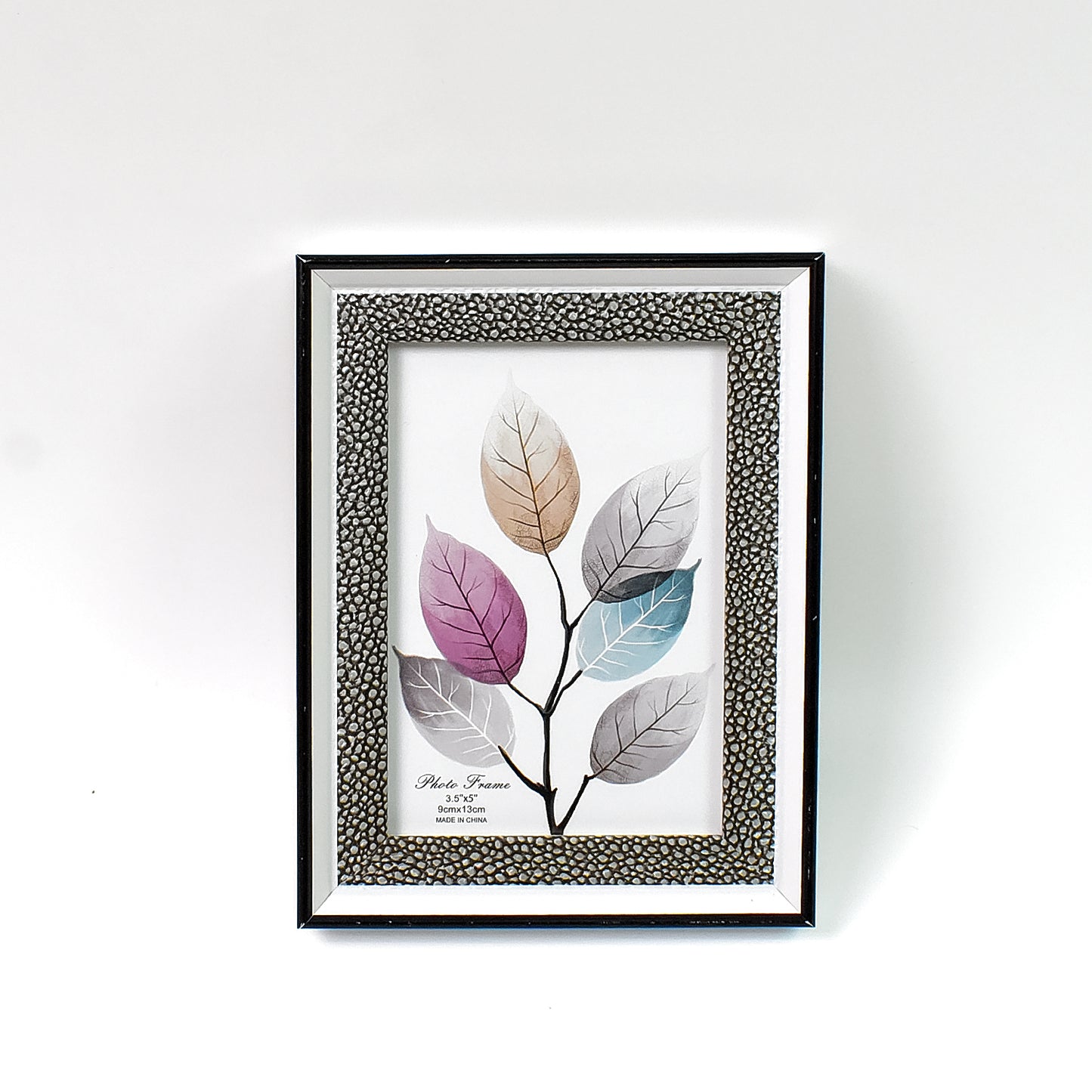 Modern Plastic Picture Frame Photo Holder (1 Pc Mix Color Design 1512 Cm)