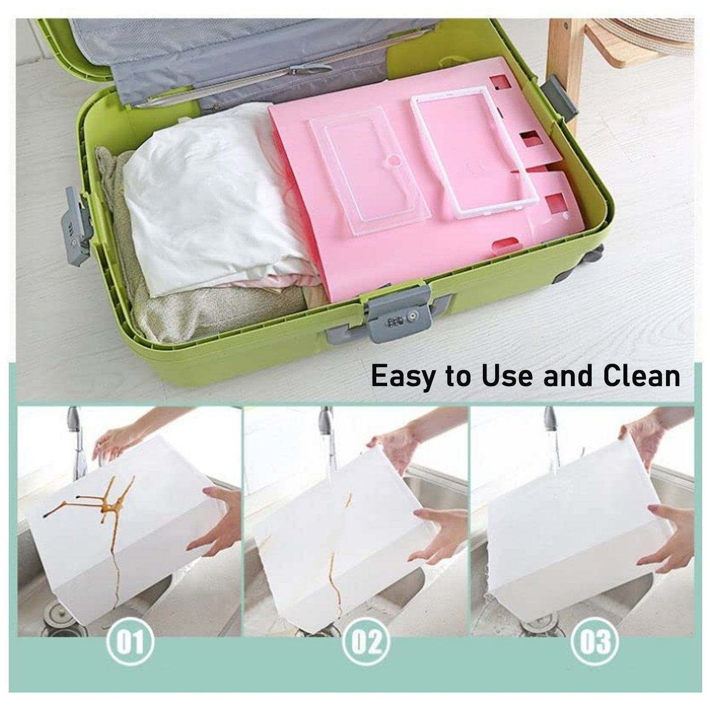 3 Layer Transparent Shoes Storage Box Plastic Stackable Shoe Storage (1 Set 3 Layer)