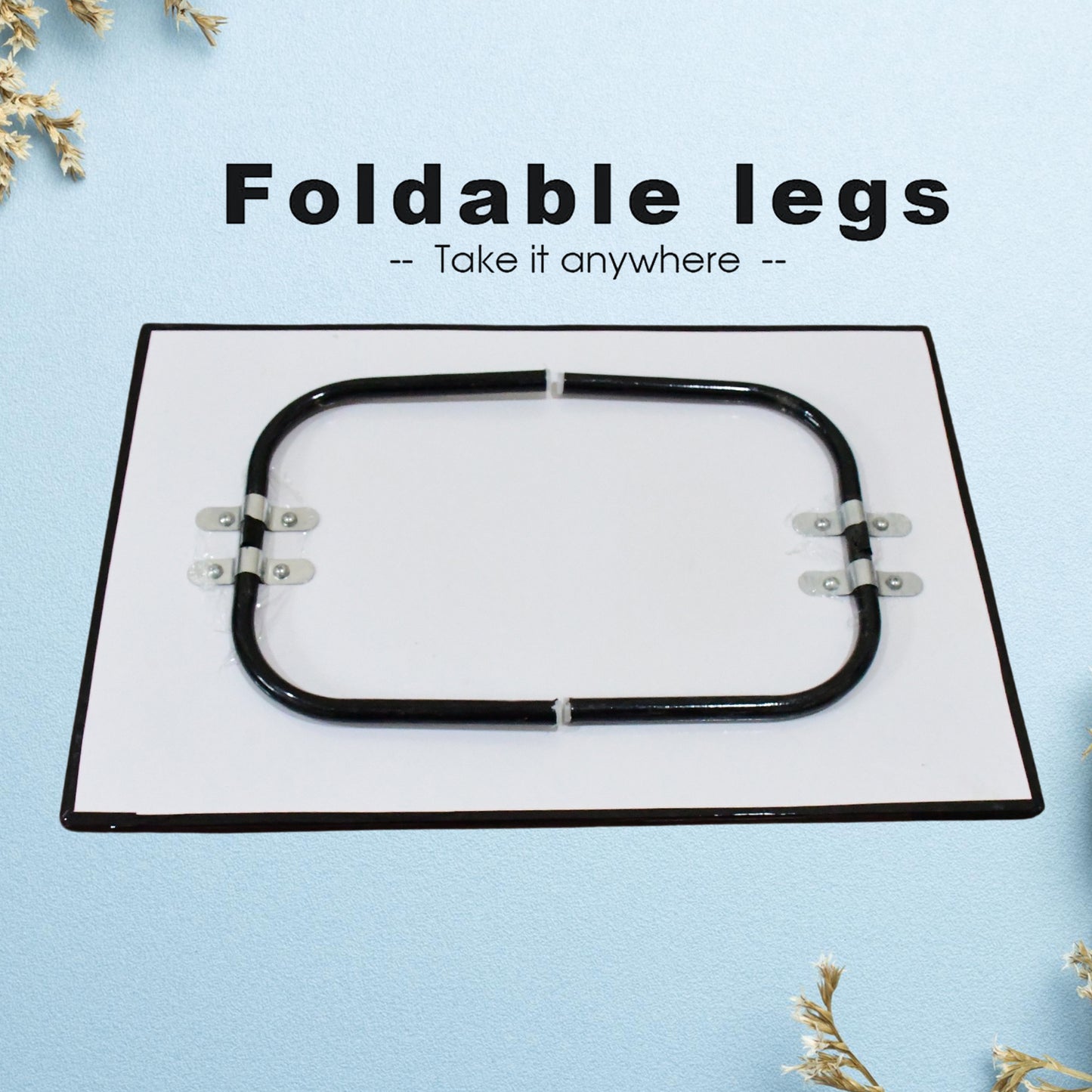 Foldable Multipurpose Mix Design Games Table Board Bed Study Table (48 28 Cm 1 Pc)