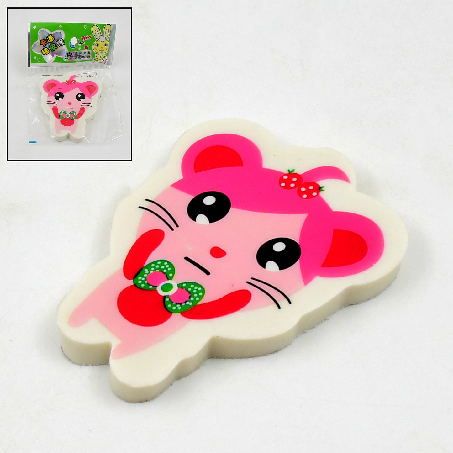 Cartoon Design Eraser (1 Pc Mix Design)