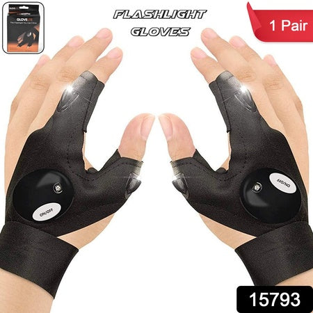 Led Flashlight Gloves Gifts For Men (Hand Gloves Light 1 Pair)