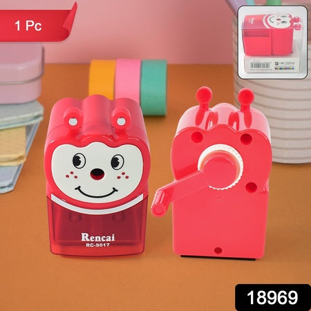 Cartoon Shaped Sharpener For Kids Animal Shaped Pencil Sharpener (1 Pc)