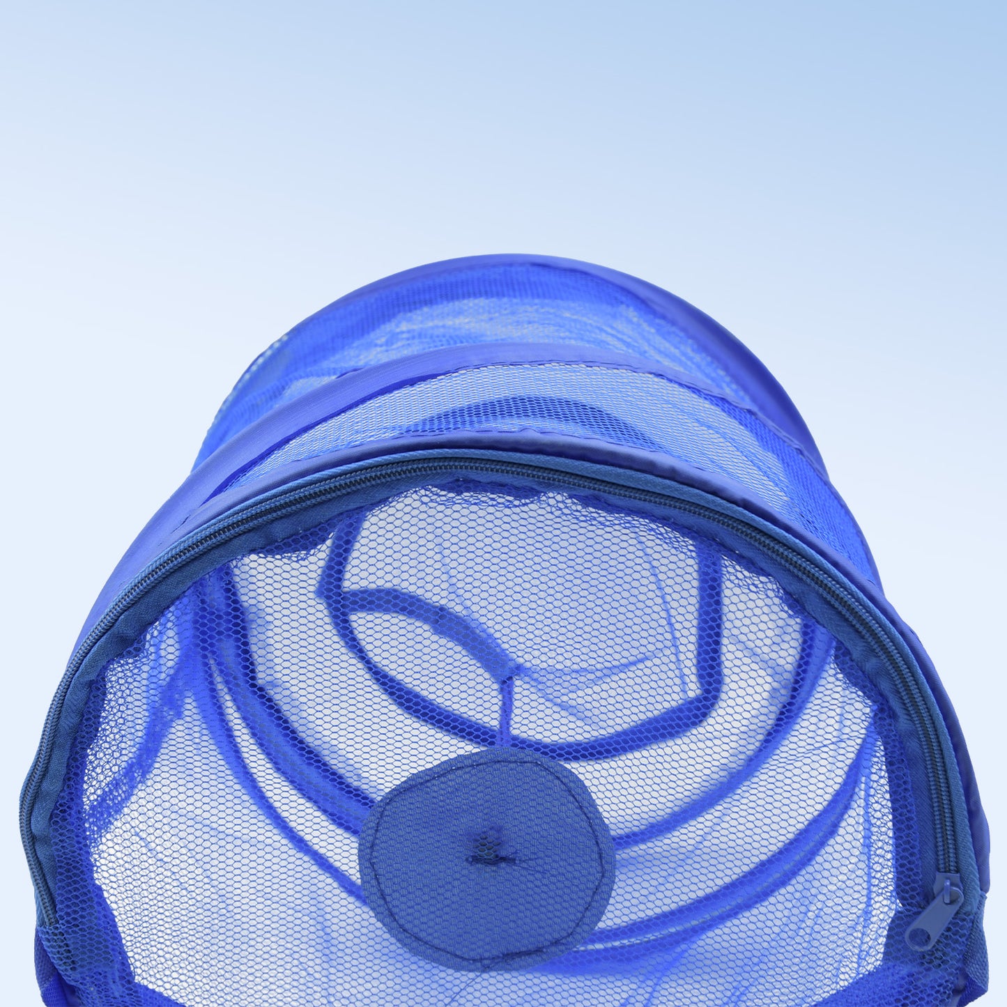 1498 Mesh Popup Laundry Hamper Foldable Portable Cylindrical Dirty Clothes Basket For Bedroom Kids Room College Dormitory And Travel