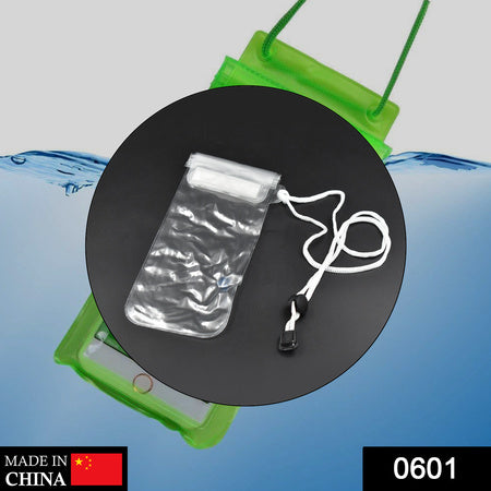 0601 Waterproof Mobile Pouch (6.2 Inch Random Colour)