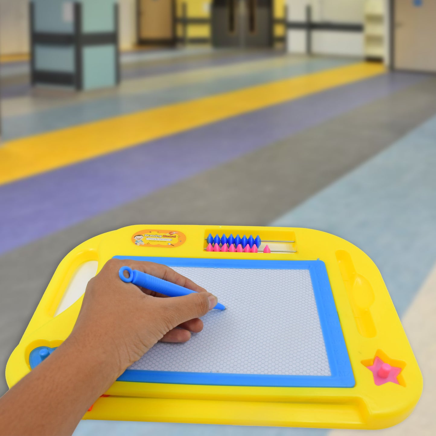 Magic Sketch Slate Board For Kids (1 Pc 31 22 Cm)