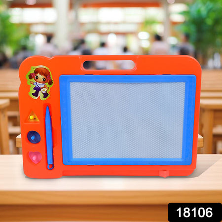 Magnetic Slate Sketch Pad Board For Kids (1 Pc 27 19 Cm)
