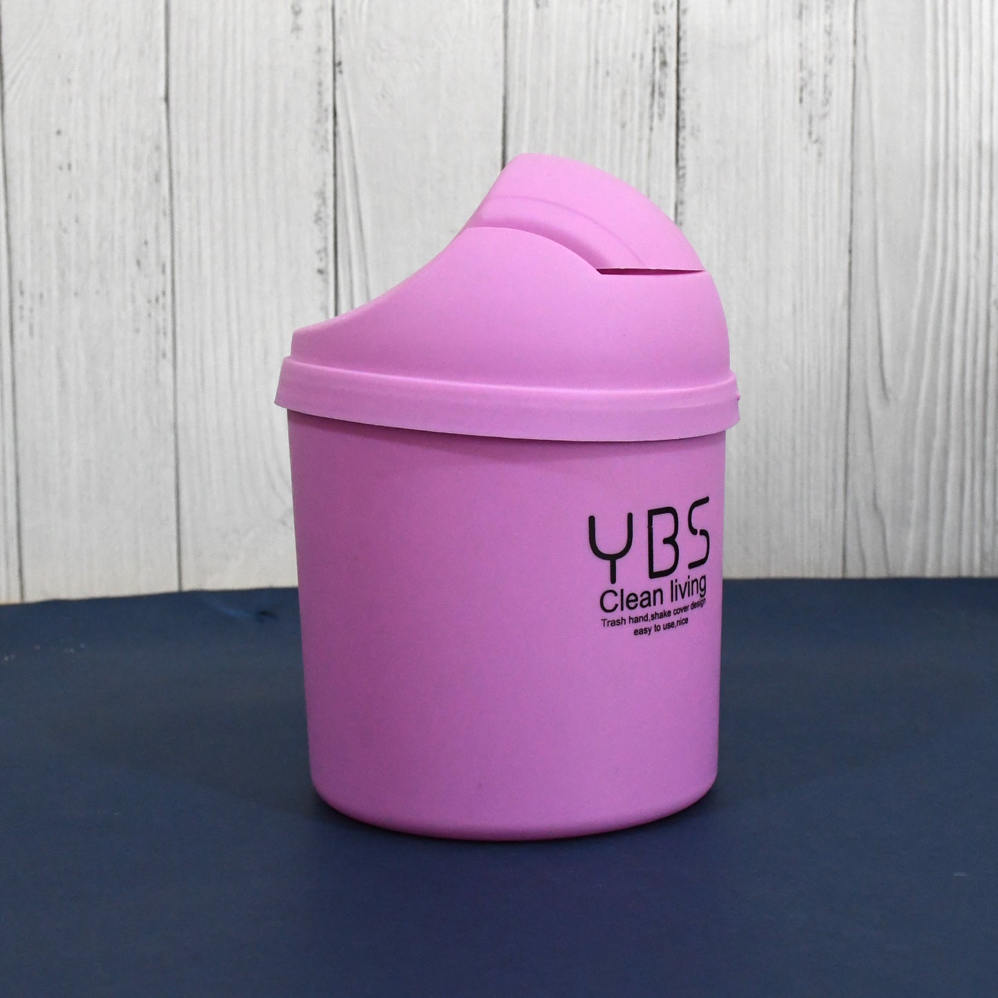 Mini Trash Can With Lid Small Tiny Trash Bin (18x13 Cm 1 Pc)