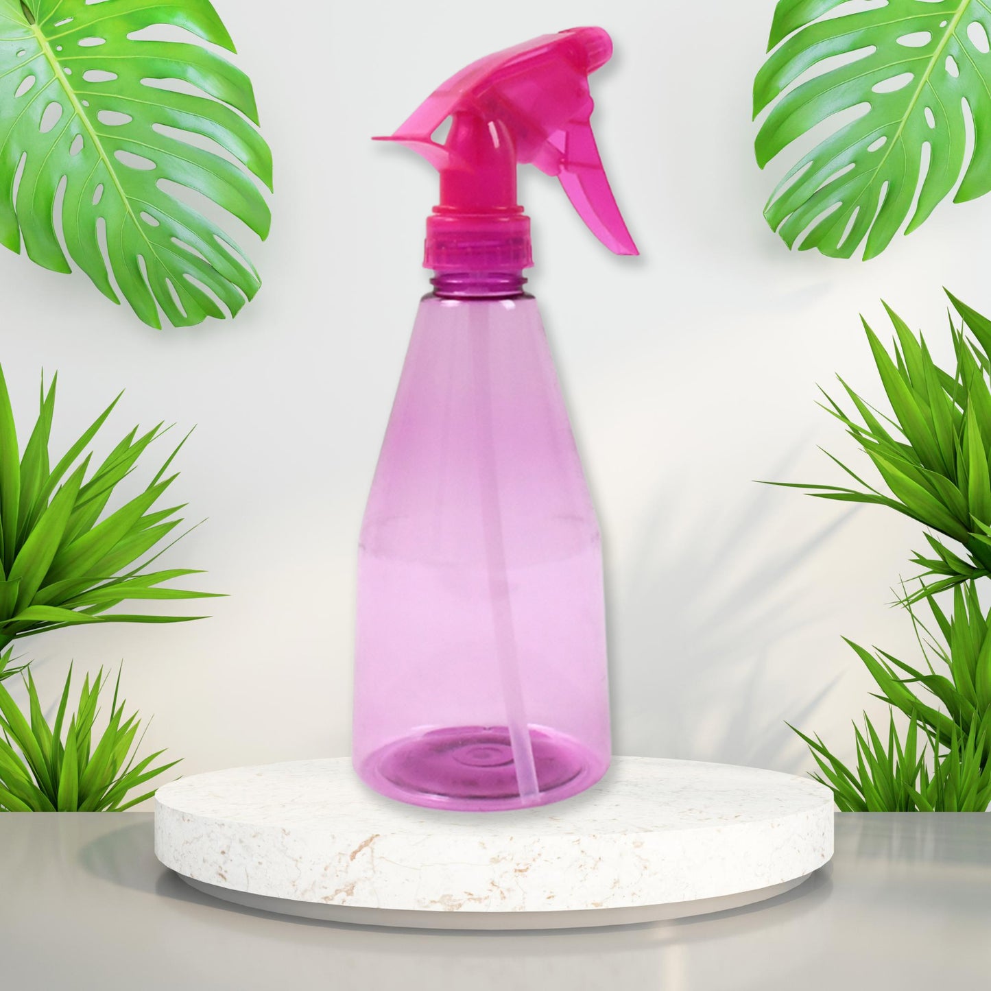Plastic Multipurpose Home Garden Water Spray Bottle For Cleaning Pack (414 Ml 1 Pc)