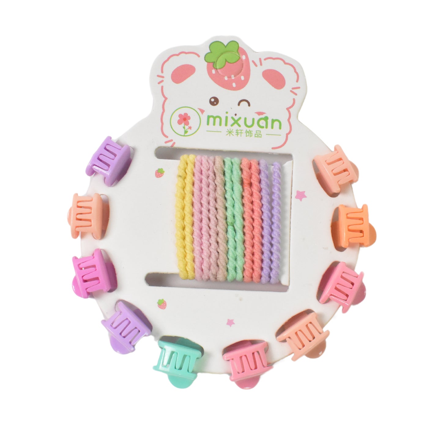 Hair Clips Hairband For Girls Kids Hair Accessories (22 Pcs Set Mix Design)