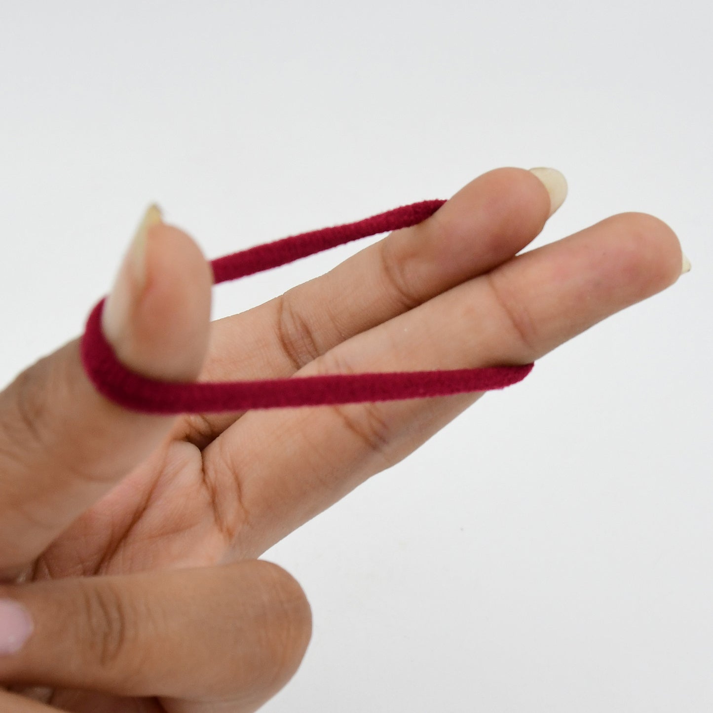 Small Ponytail Holder Bands For Hair Rubber Bands (Pack Of 50 Multicolour)