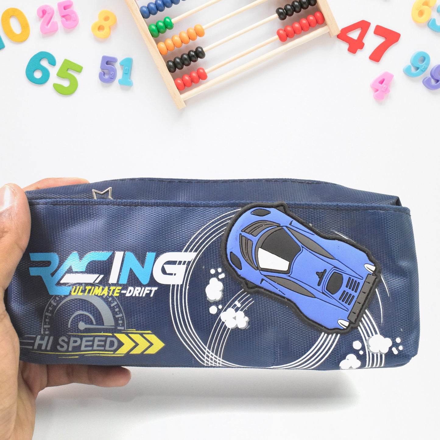 Pencil Pouch With Zipper (1 Pc 2 Compartment)