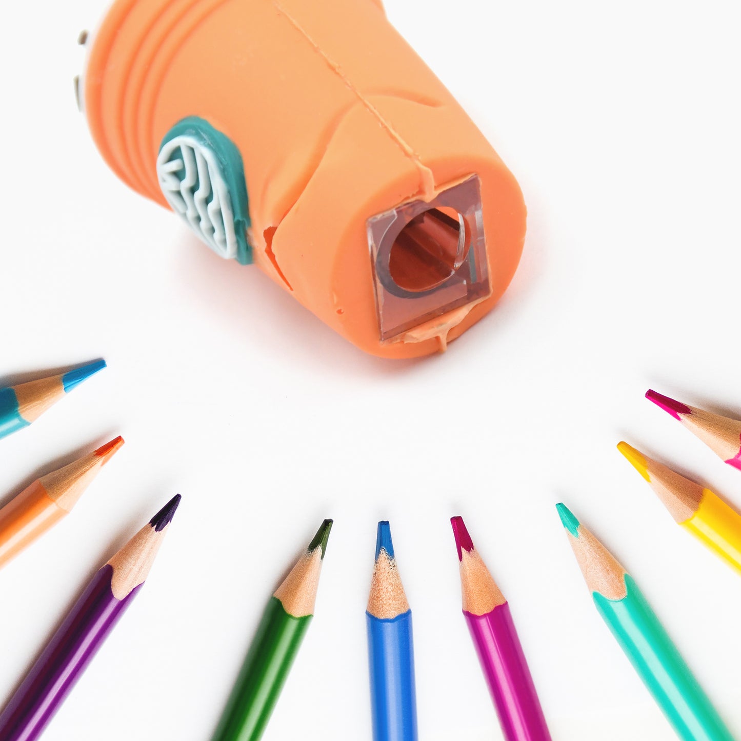 8832 Cute Coffee Or Ice Cream Shape Sharpner Like Rotary Manual Pencil Sharpener For Kids Ice Cream Style Office School Supplies Back To School Gift For Studentskids Educational Stationary Kit Bday Return Gift (24 Pcs Set)