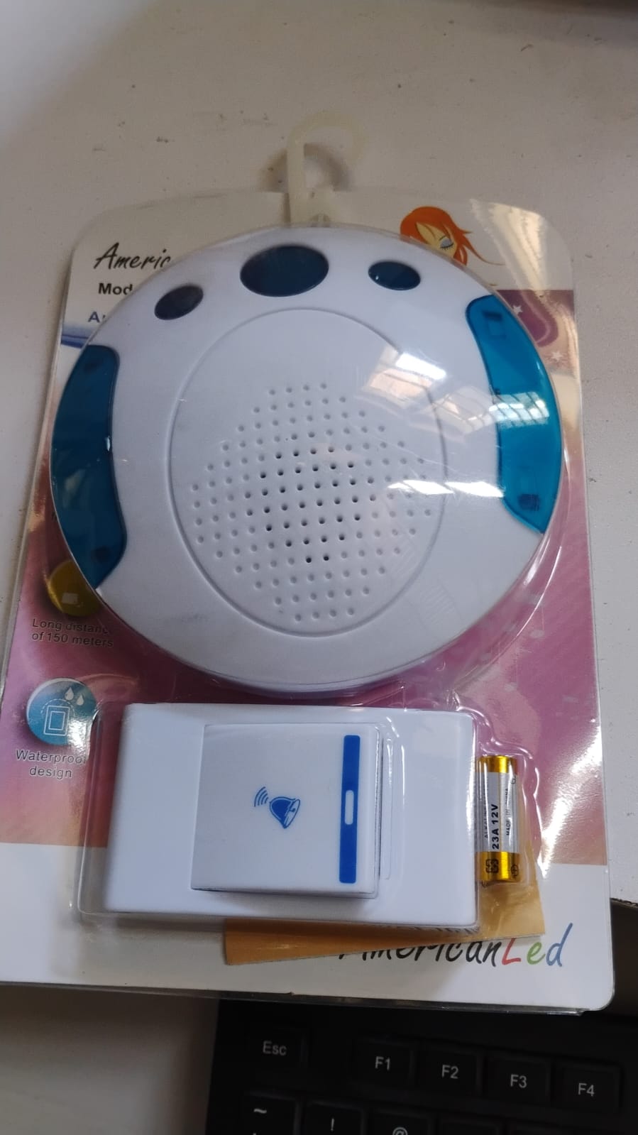 Wireless Digital Remote Door Bell (1 Pc Battery Not Included)