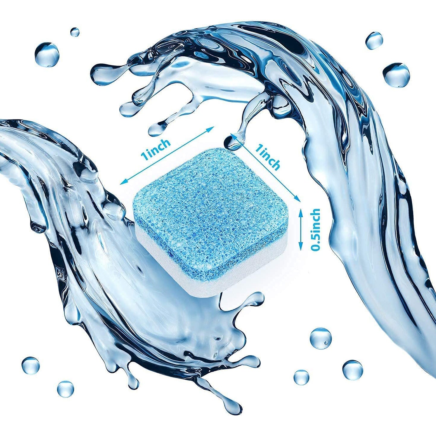 6245 Washing Machine Effervescent Tablet For All Companys Front And Top Load Machine Tablet For Perfectly Cleaning Of Tub Drum Stain Remover Washer Cleaner