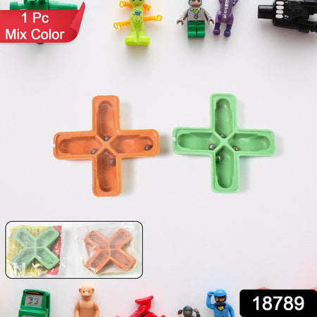 Magic Toys Magic Cross Magic Tricks Puzzle (1 Pc Mix Color Design)