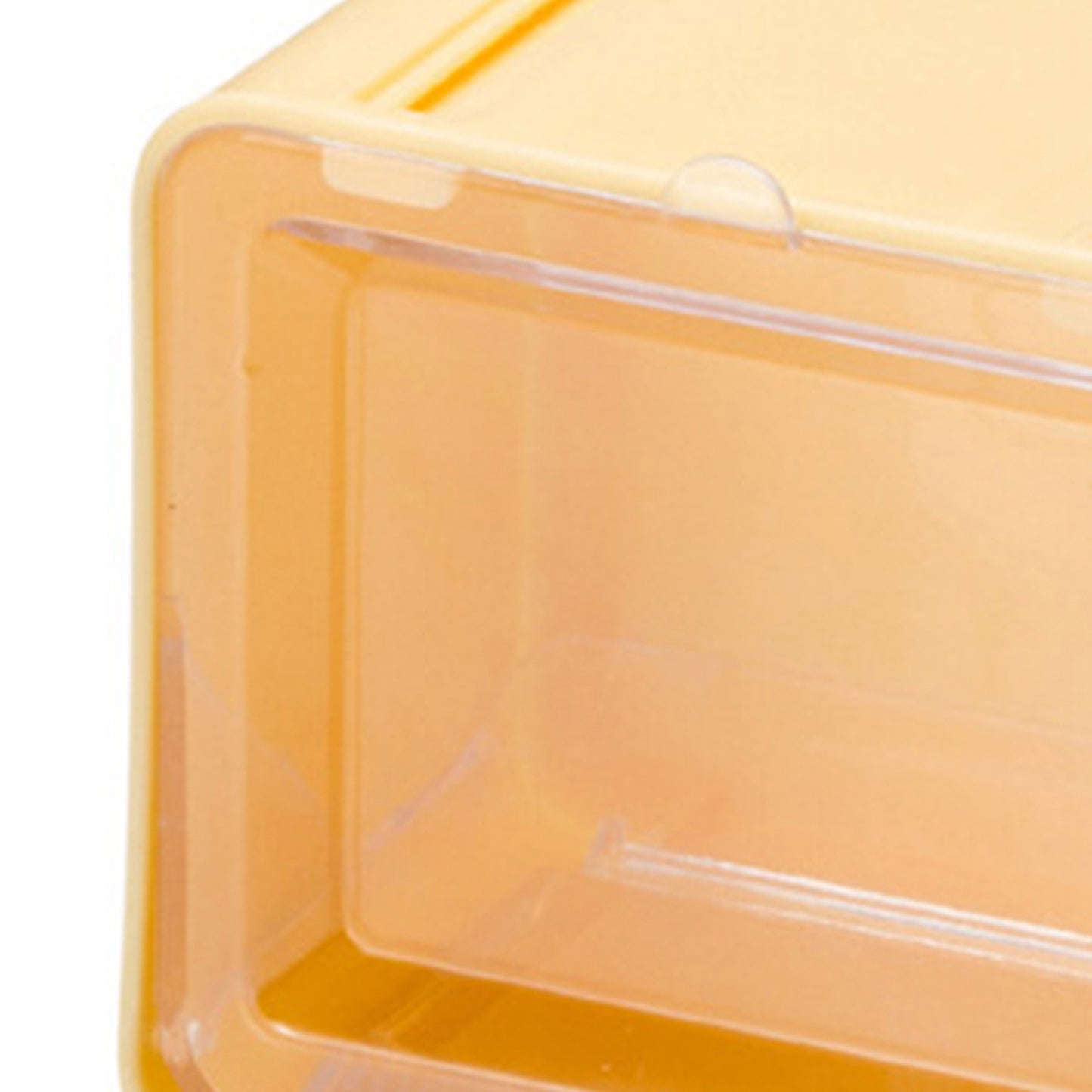 17611 Storage Box Storage Container Tape Storage Boxes Durable Convenient Plastic Transparent Lid Visible Tape Storage Box Case For Office