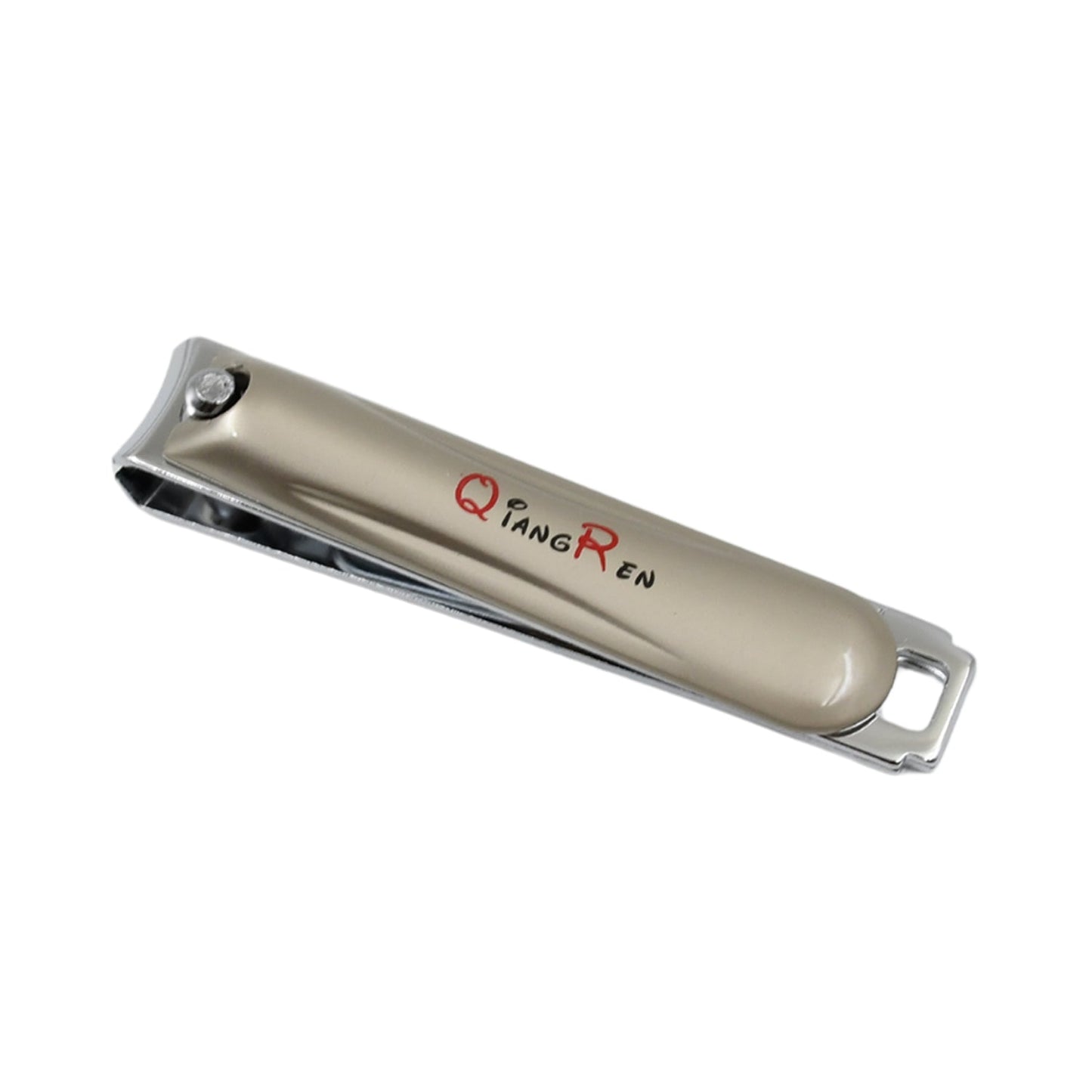 Stainless Steel Folding Portable Large Nail Clippers With Nail File (1 Pc)
