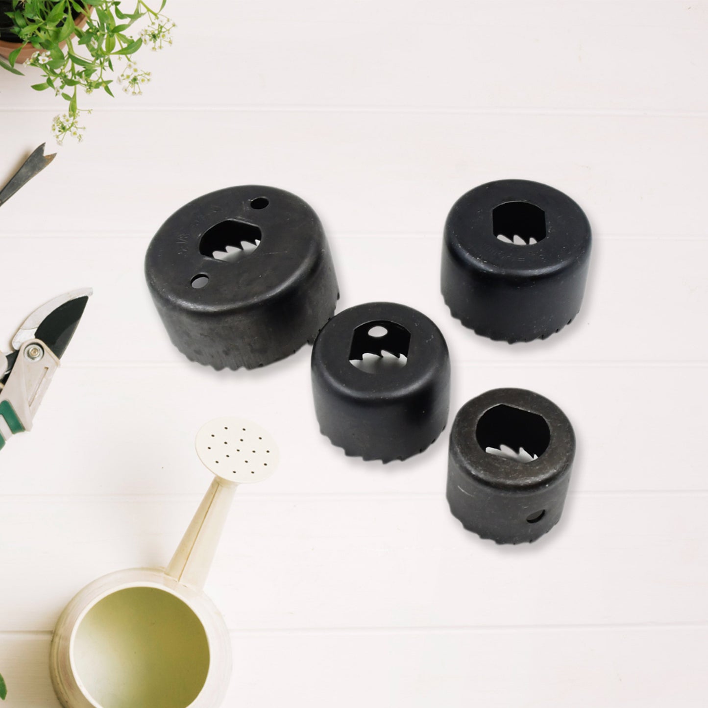 32 38 44 54 Mm Hole Saw Cutter With Mandrel 32-54 Mm (5 Pcs Set)