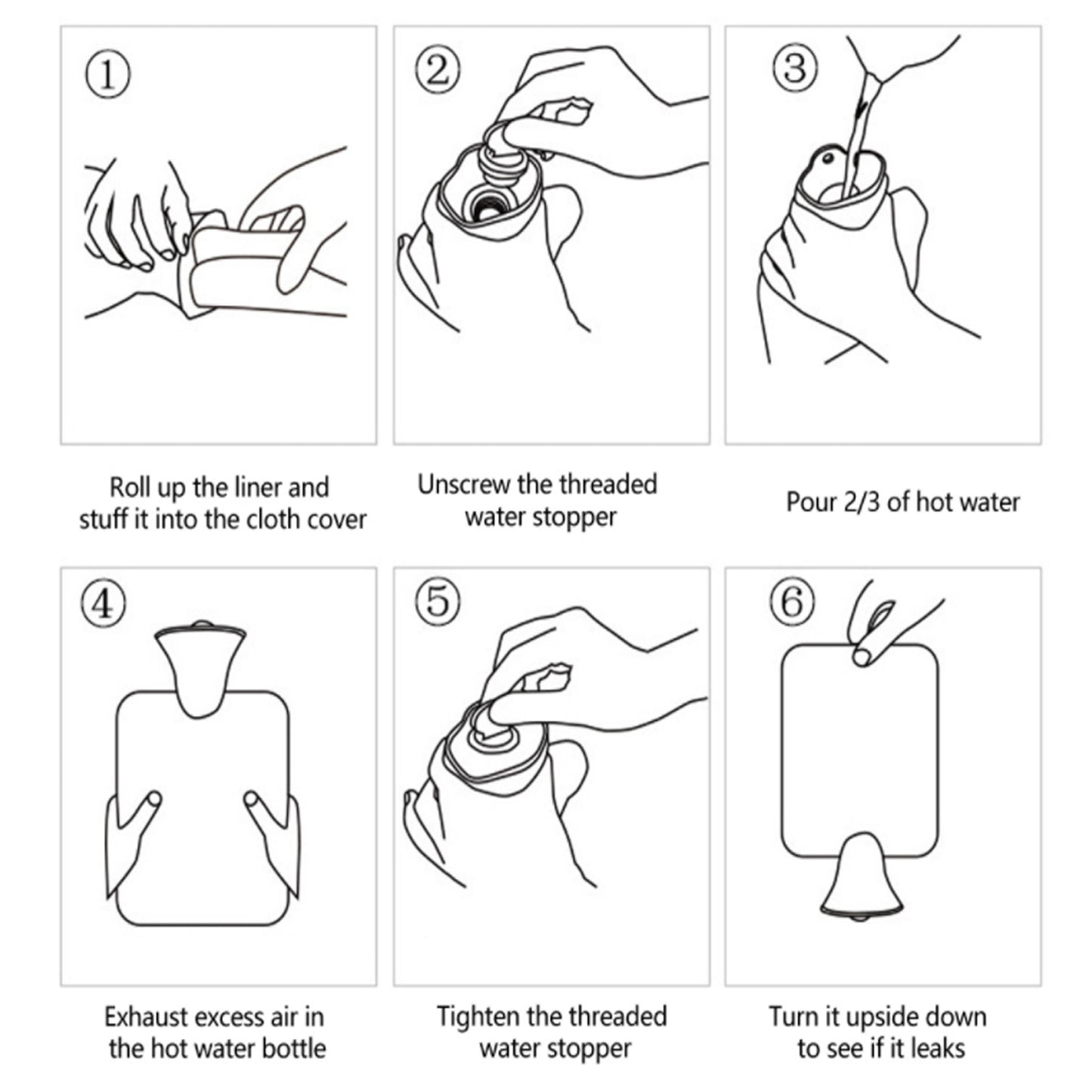 6738 Mix Design Printed Small Hot Water Bag For Pain Relief Neck Shoulder Pain And Hand Feet Warmer Menstrual Cramps Hot And Cold Therapy Leak Proof Pad (1 Pc)
