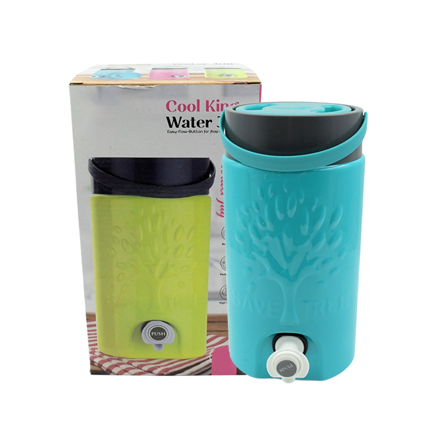 Insulated Plastic Water Rover Jug With A Sturdy Handle Water Jug Camper With Tap Plastic Insulated Water Water Storage Cool Water Storage For Home Travelling (3000 Ml)