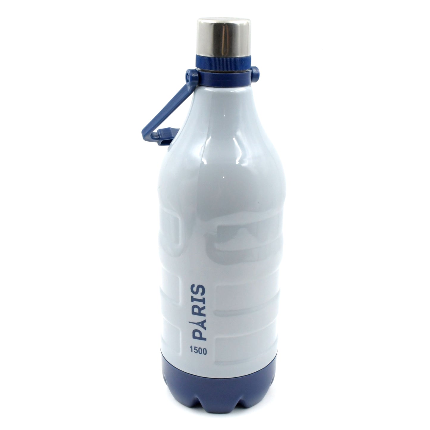 Plastic Sports Insulated Water Bottle With Handle Easy To Carry High Quality Water Bottle Bpa-free Leak-proof For Kids School For Fridge Office Sports School Gym Yoga (1 Pc 1500ml 2200ml)