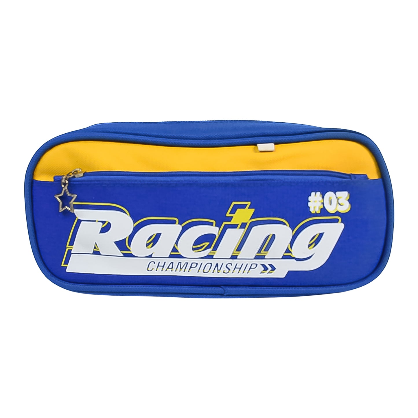 Pencil Pouch With Zipper 1 Pc 2 Compartment)