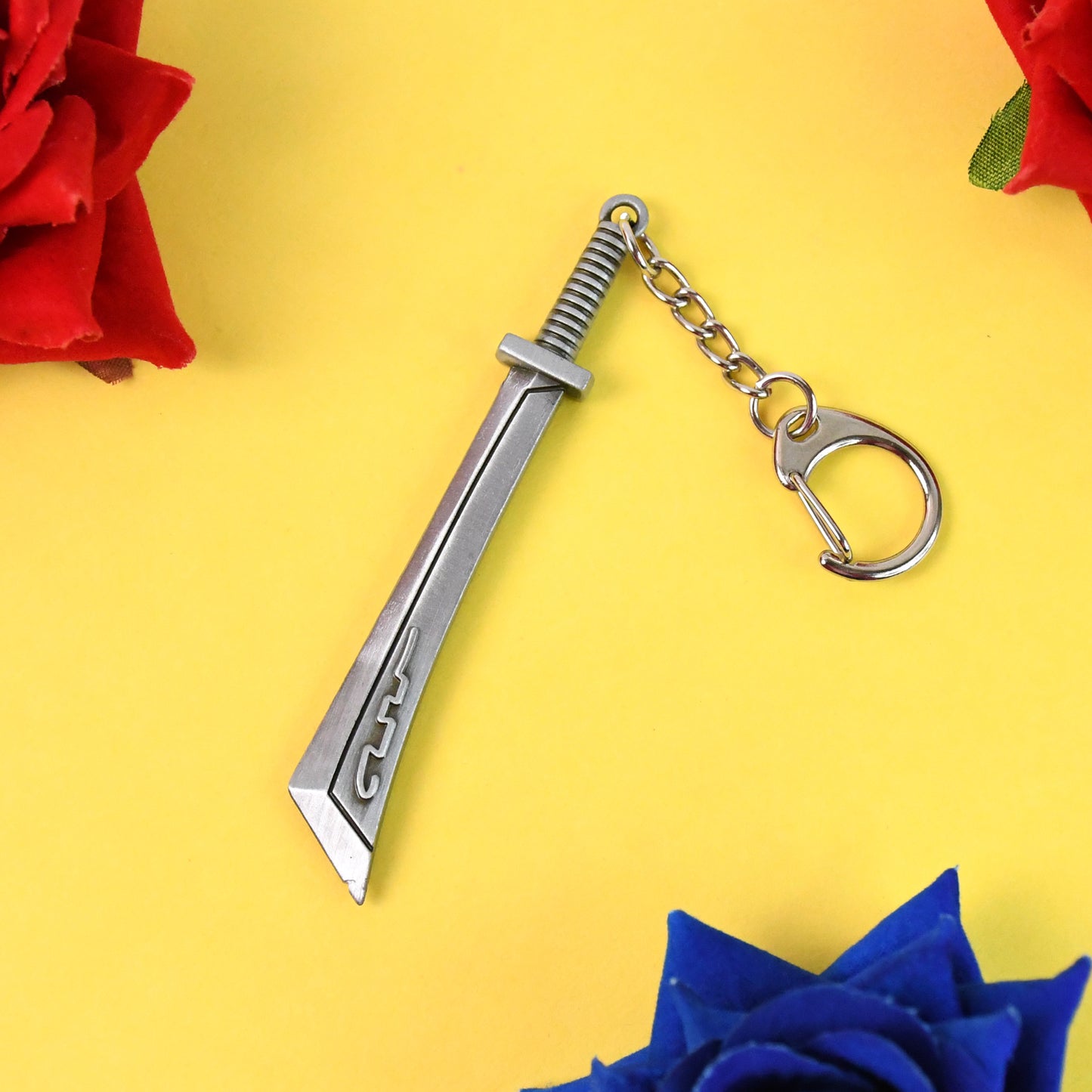 Stainless Steel Knife Keychain - Compact Durable (1 Pc)