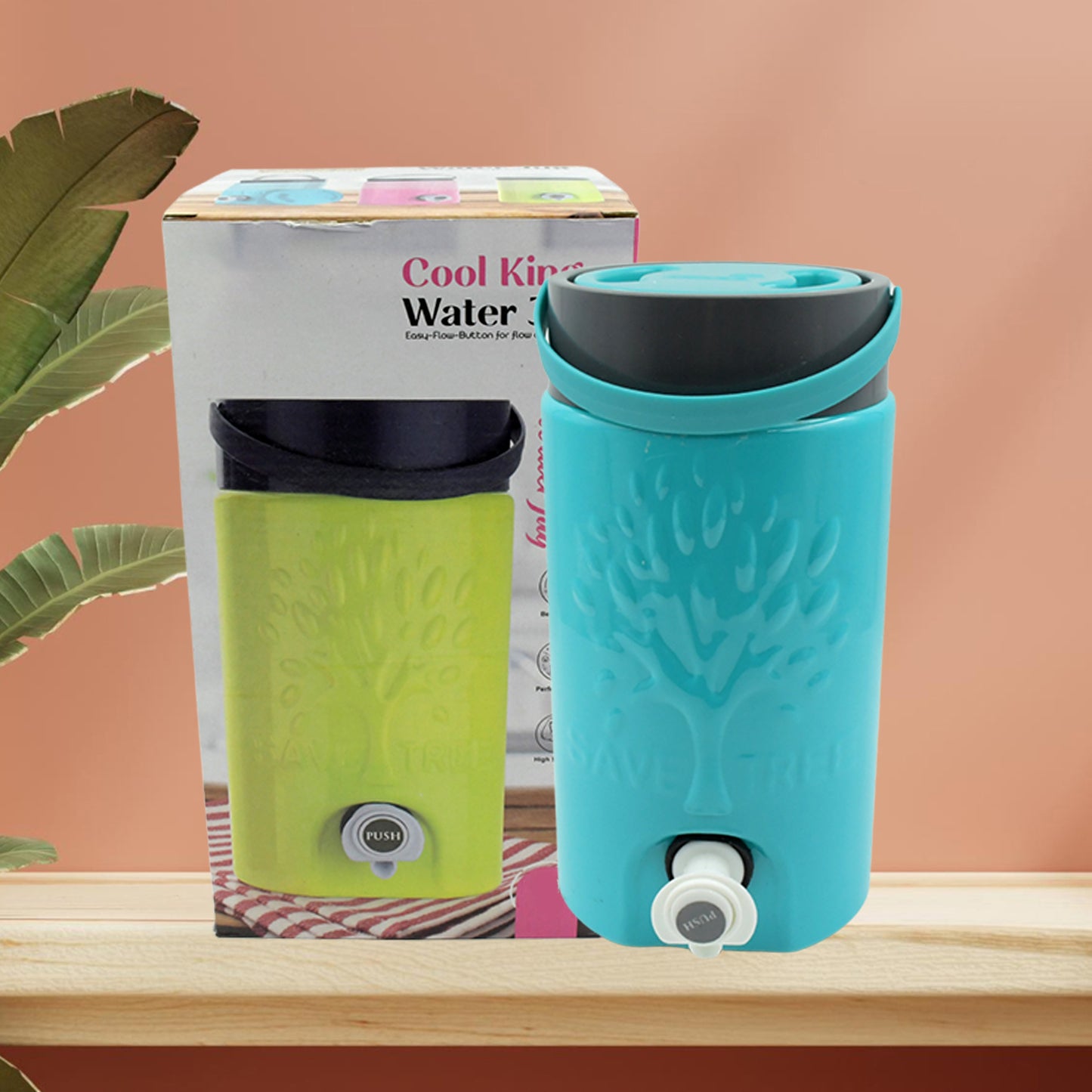 Insulated Plastic Water Rover Jug With A Sturdy Handle Water Jug Camper With Tap Plastic Insulated Water Water Storage Cool Water Storage For Home Travelling (3000 Ml)