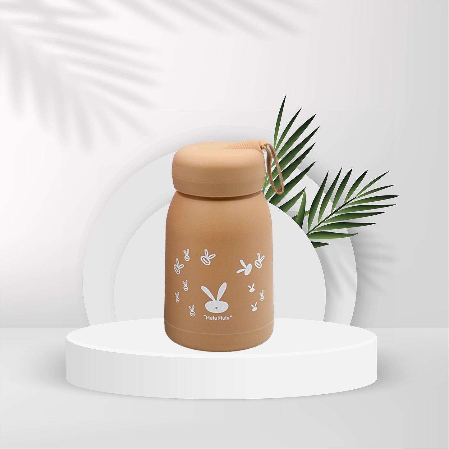 6954 Cute Water Bottle For Kids - 330 Ml Cute Bunny Water Bottle Cute Rabit Print Water Bottle For Boys And Girls Kids Return Gift Water Bottle Sipper Insulated Water Bottle (Moq - 100 Pc)