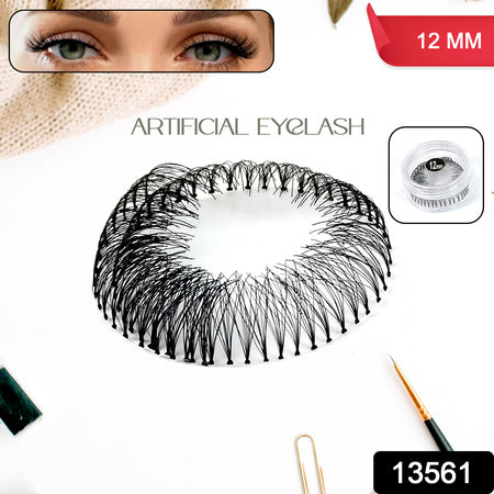 Artificial Fake Eyelash Extensions Natural Lightweight (1 Pc 12 Mm)