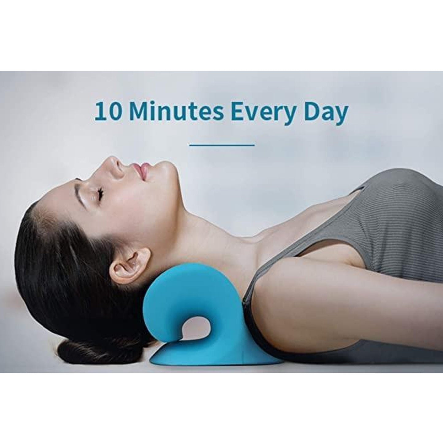 0511 Neck Relaxer Cervical Pillow For Neck Shoulder Pain Chiropractic Acupressure Manual Massage Medical Grade Material Recommended By Orthopaedics