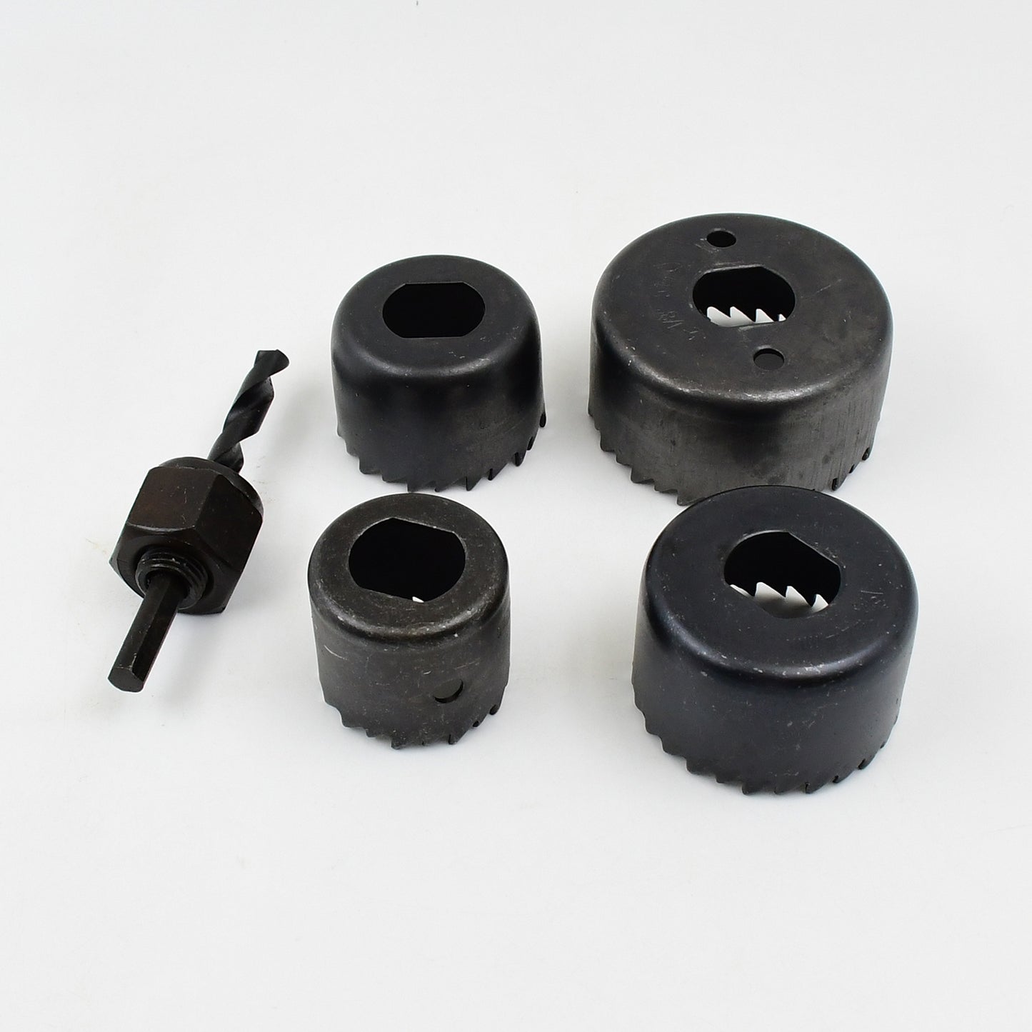 32 38 44 54 Mm Hole Saw Cutter With Mandrel 32-54 Mm (5 Pcs Set)