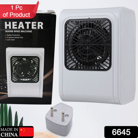 6645 Warm Wind Room Heater 220v Heater For Office Bedroom Use Heater