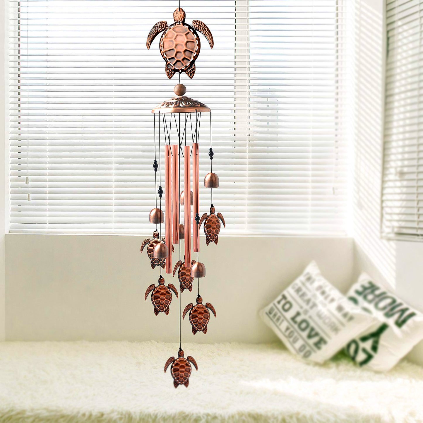 Sea Turtle Wind Chimes Decoration Jhumer Jummer (1 Set)