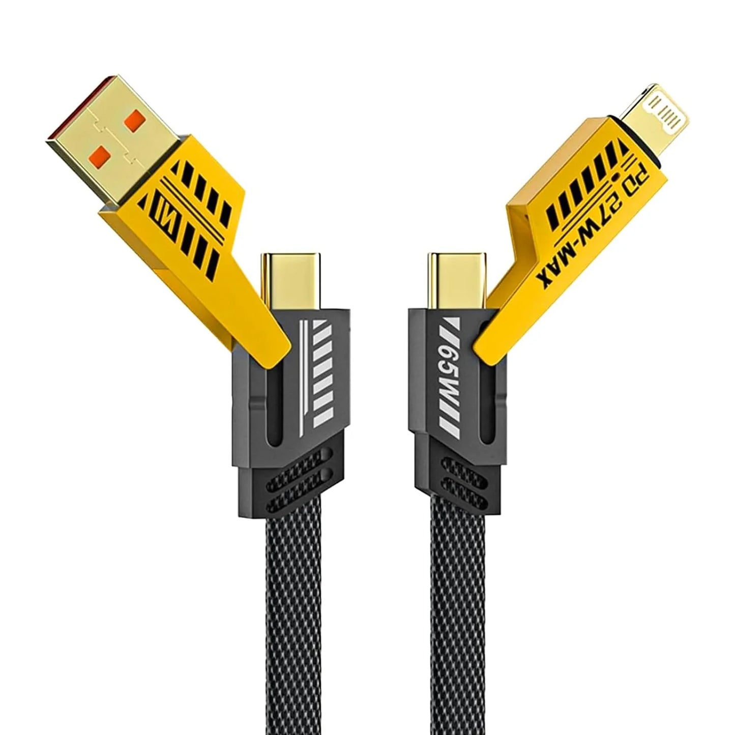 4 In 1 Charging Cable 65w Cable (1 Pc 94 Cm)