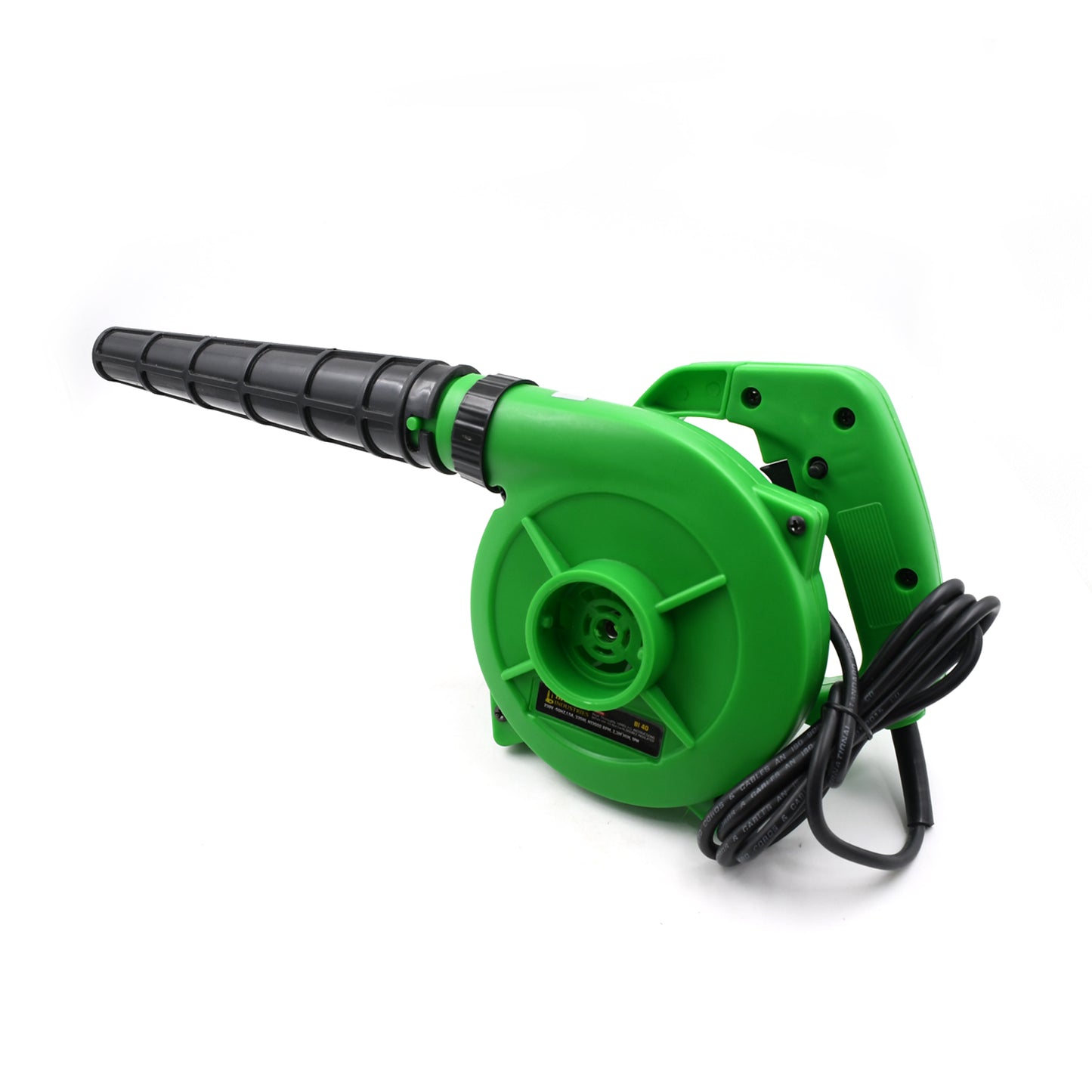 3158 650v Blower Portable Rifel Range Heavy Duty Air Blower Electric Air Blower For Homeofficecarpccomputer Dustgaragepatiogarden Leaftrash Cleaning (350w 2.3 M3min 13000 Rpm Green)