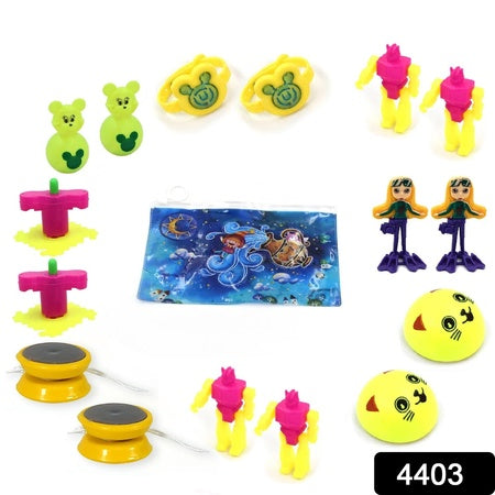 4403 Toys For Kids Friction Powered Different Designed Toy For Baby Push Go Toys Combo Set For Boys Girls ( Pack Of 17)