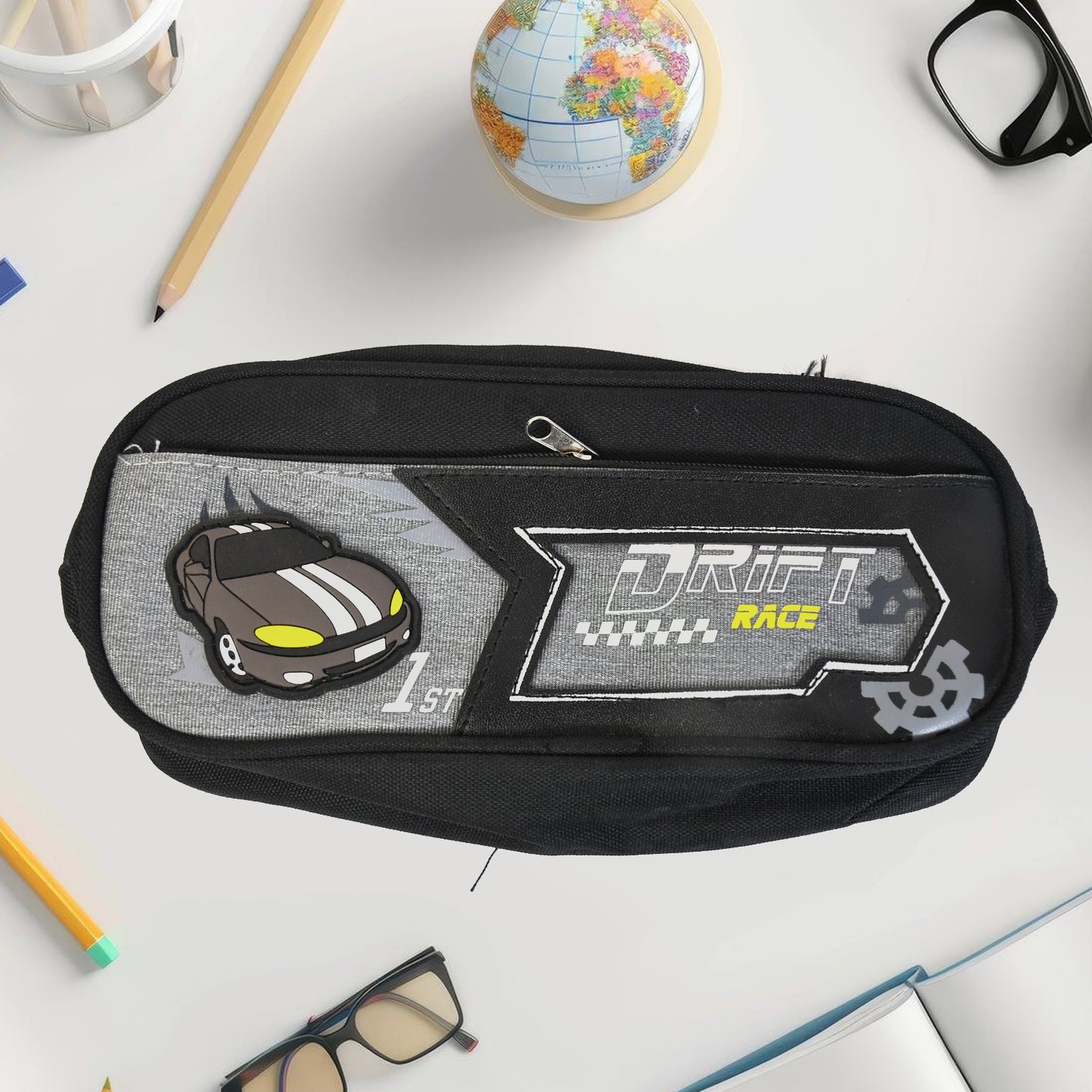 Mix Design Pouch Stylish And Versatile Storage Bag (1pc)