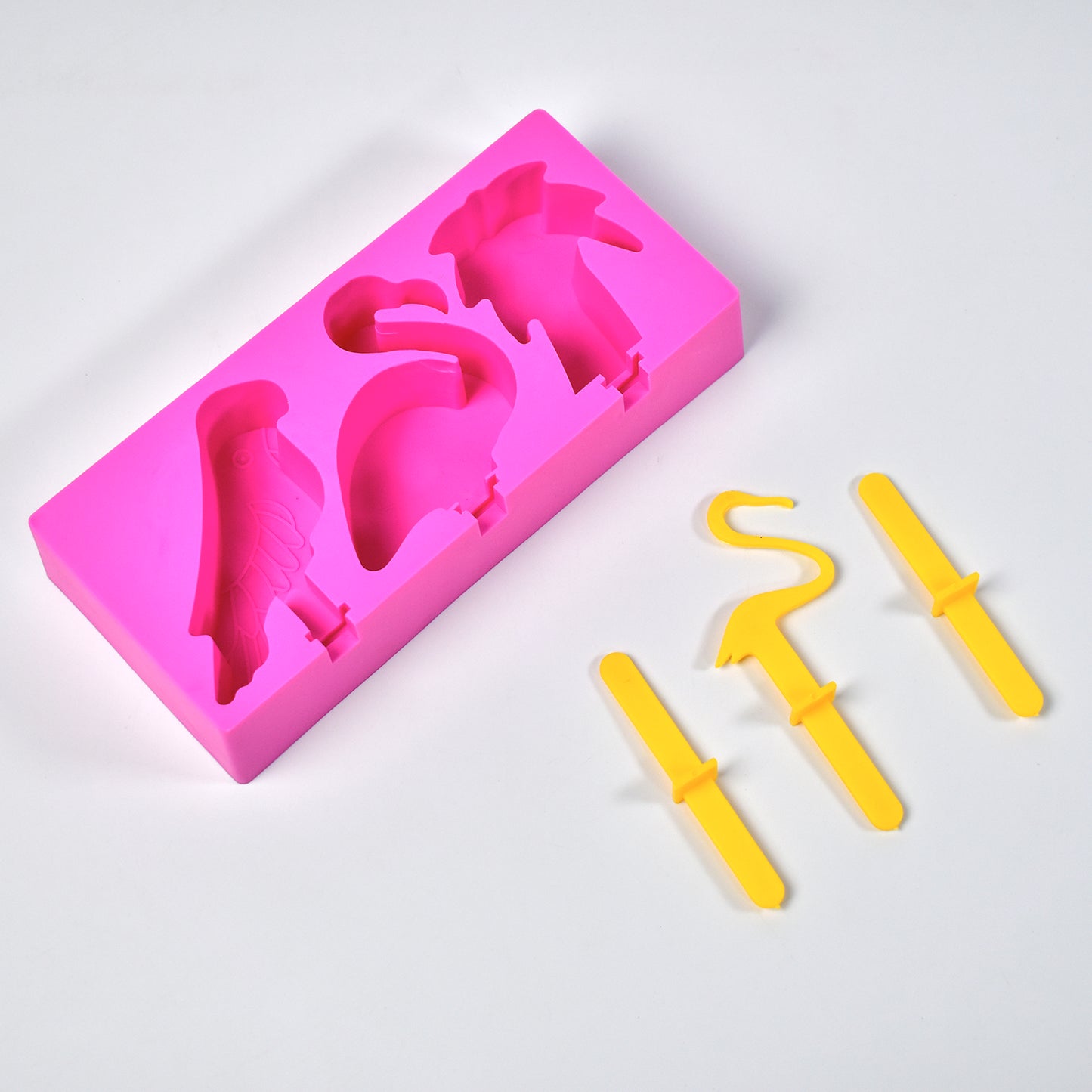 7168 Fancy Ice Candy Mould Maker Food Grade Homemade Reusable Ice Popsicle Makers Frozen Ice Cream Mould Sticks Kulfi Candy Ice Mold For Children Adults