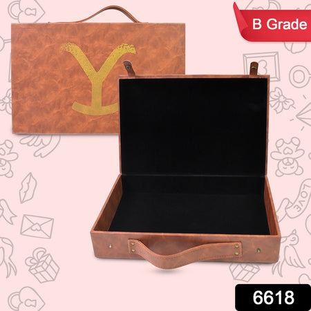 Multi Purpose Use Carrying Leather Case Briefcase (3020 Cm 1 Pc B Grade)
