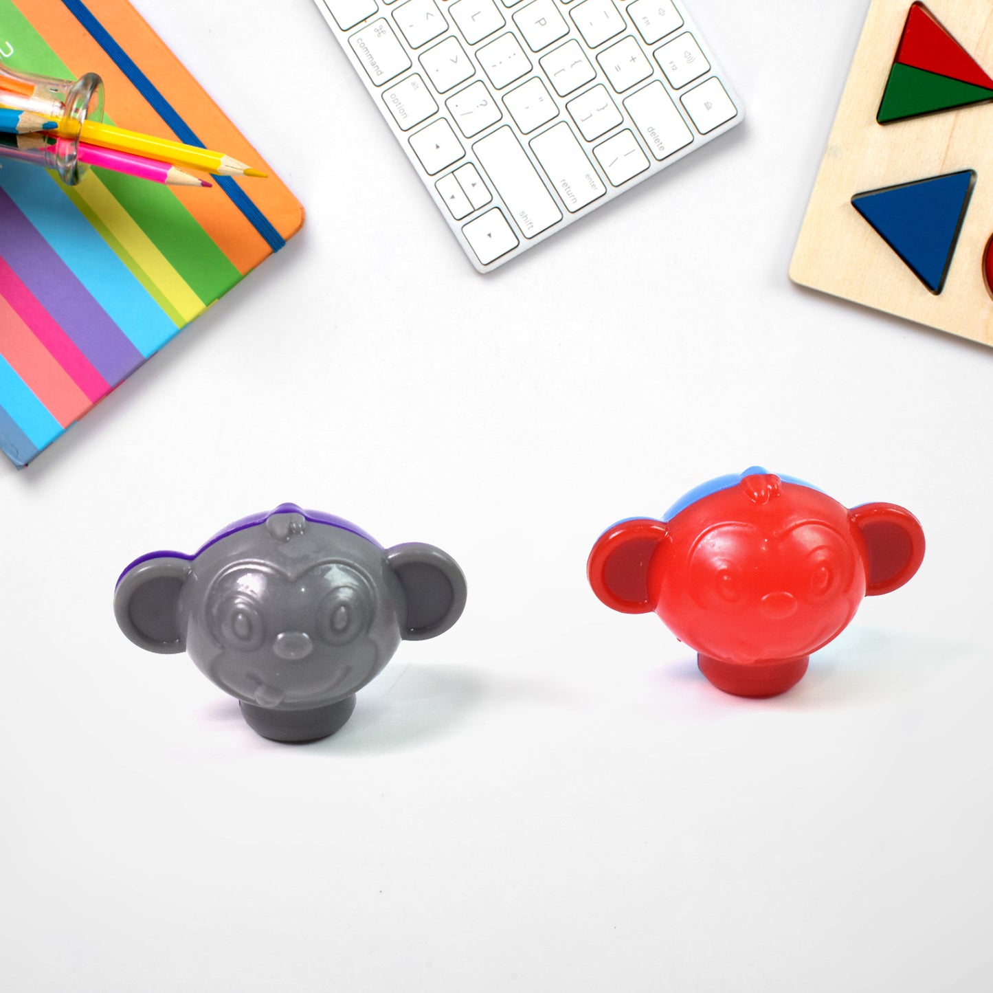 Cartoon Money Shape Pencil Top Promotional Toys (1 Pc Mix Colour Design)