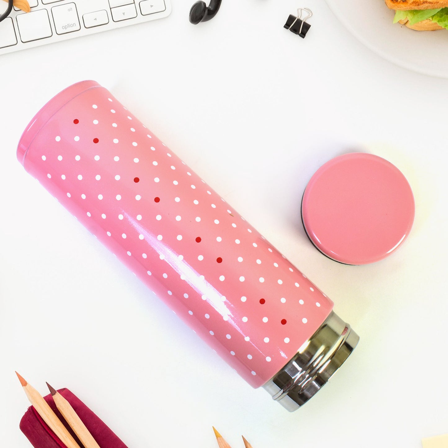 Water Bottle For Kids Insulated Stainless Steel Bottle (300 Ml 1 Pc)