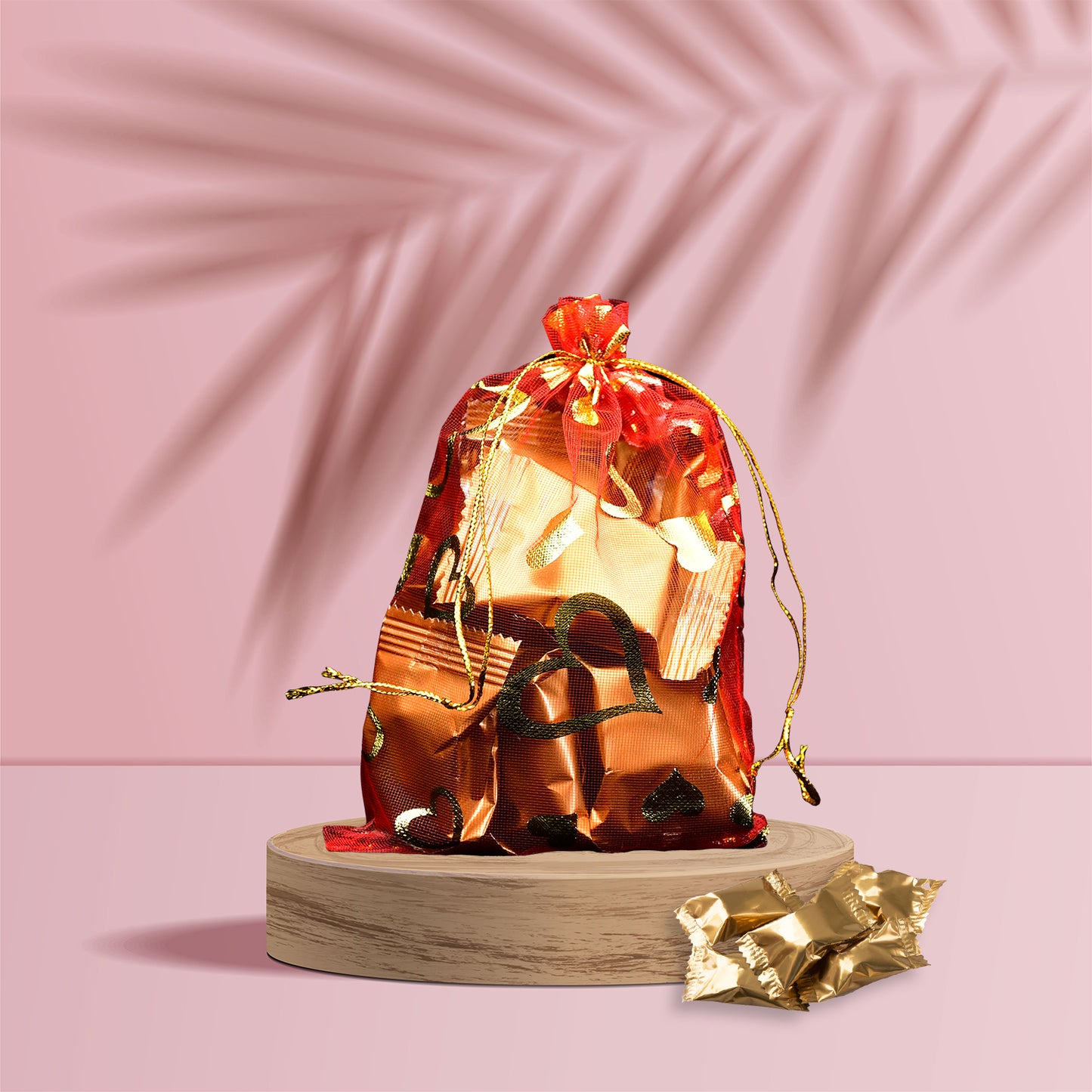 4527 Net Fabric Drawstring Pouch For Dry Fruits Packing Organza Shagun Potli Baba Wedding Party Favor Gift Bags